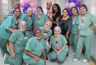 BEBE QUE NASCEU COM APENAS 860 GRAMAS TEVE ALTA