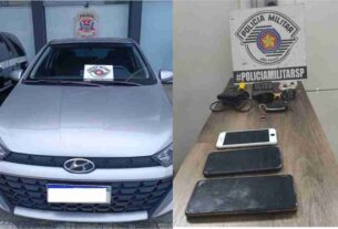 Polícia recupera carro roubado em Jundiapeba