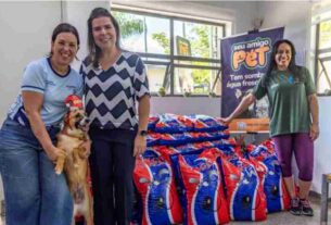 PREFEITURA DE MOGI RECEBE DOAÇÃO DE MEIA TONELADA DE RAÇÃO