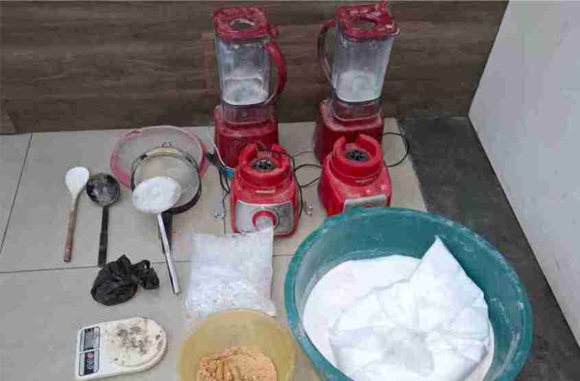 Refinaria de drogas em Jundiapeba