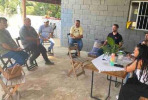 Reunião com moradores do Parque das Varinhas