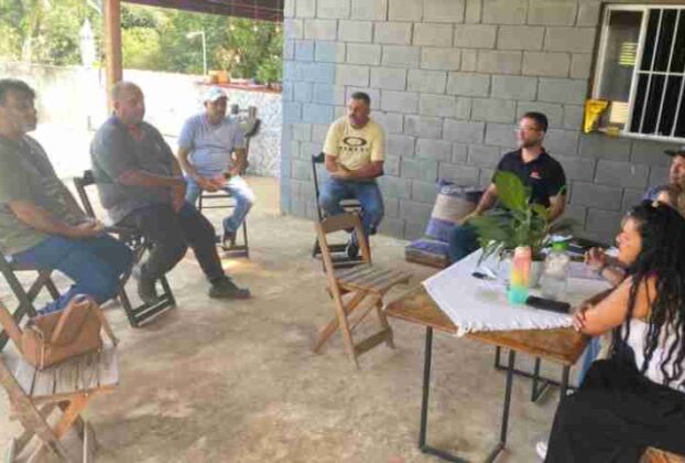 Reunião com moradores do Parque das Varinhas