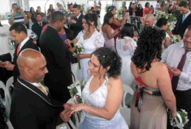 Inscrições abertas para o casamento comunitário 2026