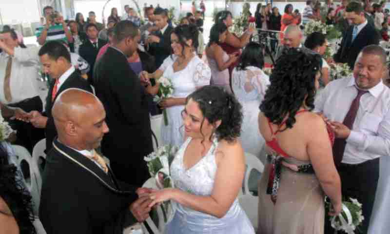 Inscrições abertas para o casamento comunitário 2026