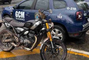 Nessa sexta-feira 15, a GCM recuperou uma moto roubada no Miguel Badra
