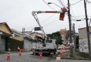 Mogi com luminárias mais modernas