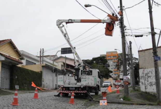 Mogi com luminárias mais modernas