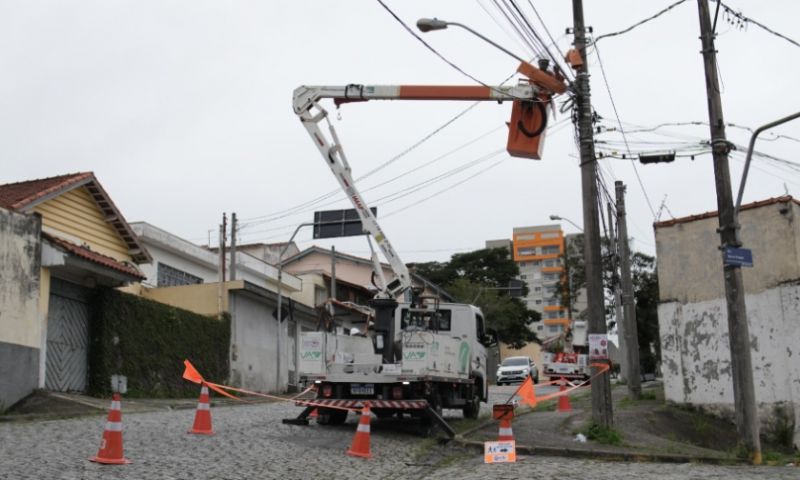 Mogi com luminárias mais modernas