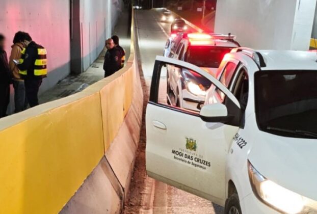 Pichadores flagrados pelas câmeras da Smart Mogi