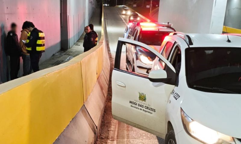 Pichadores flagrados pelas câmeras da Smart Mogi