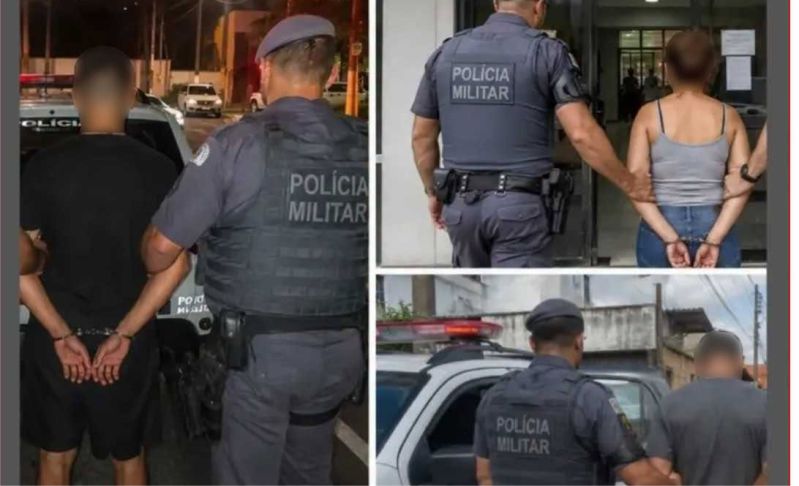 Polícia Militar prende três foragidos da Justiça