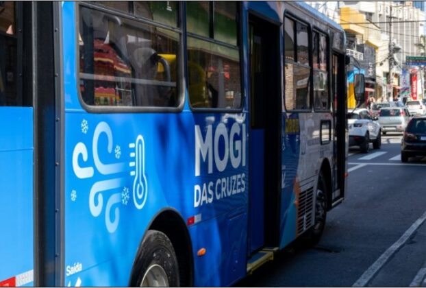 Ônibus com ar-condicionado em Mogi