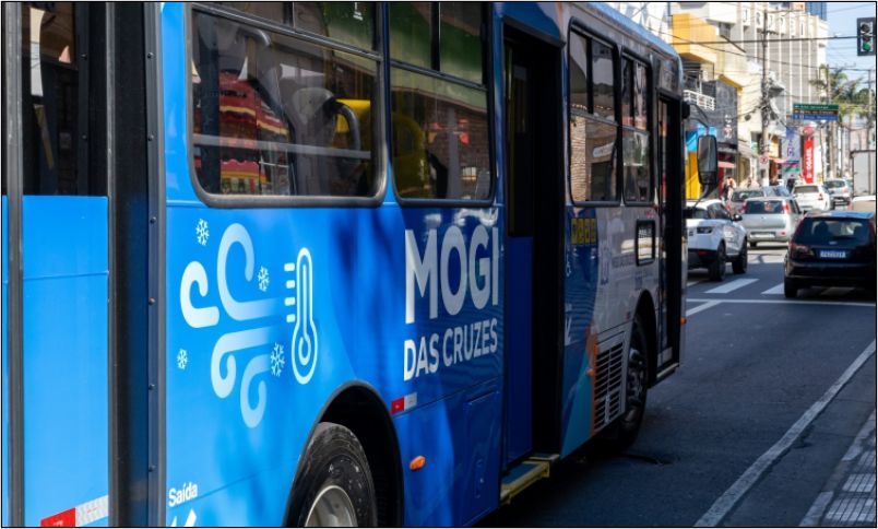 Ônibus com ar-condicionado em Mogi