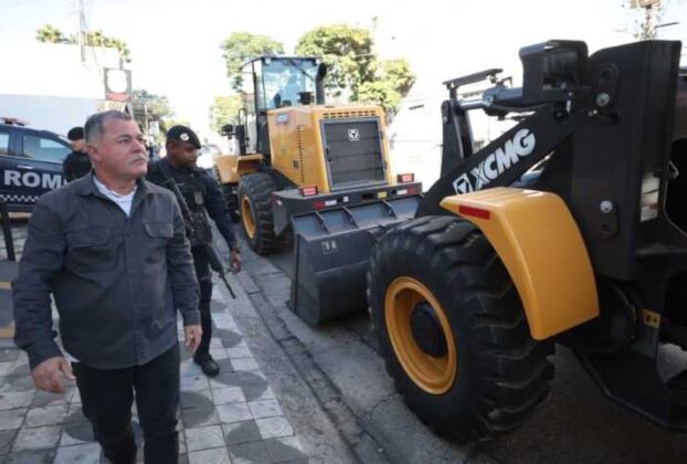 Nesta sexta-feira 17, GCM de Suzano recuperou maquináiro pesado