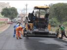 Obras de pavimentação em Suzano