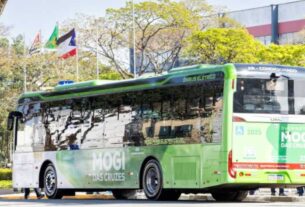 Primeiro carro elétrico em Mogi
