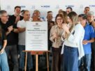 Prefeita Mara Bertaiolli inaugurou nova perimetral no distrito de Cesar de Souza