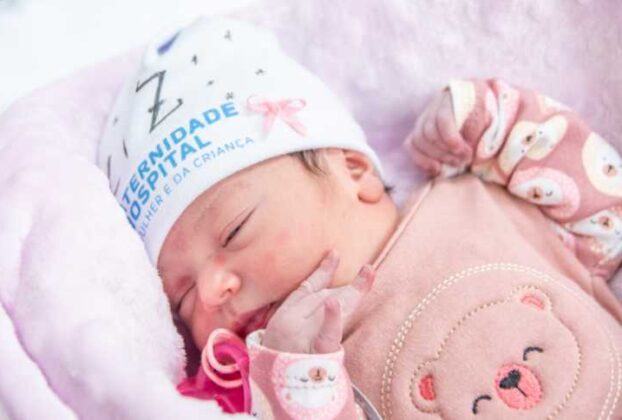 Nasce Liz Gabriela, a primeira bebê da Maternidade e Hospital da Mulher e da Criança