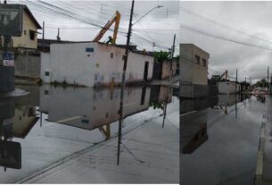 Vários pontos de alagamentos em Mogi