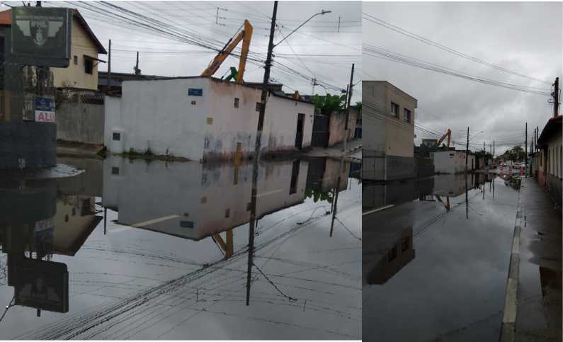 Vários pontos de alagamentos em Mogi