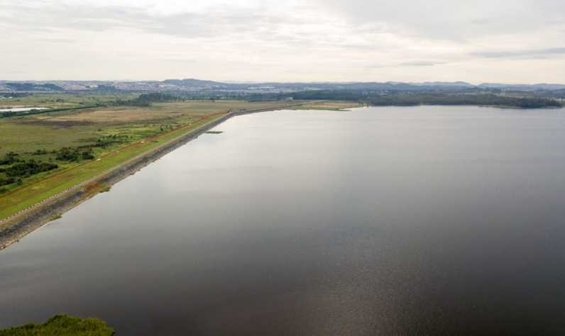 evacuação da Represa de Taiaçupeba
