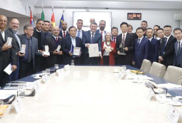 Na terça-feira 15, uma comitiva chinesa esteve na Câmara Municipal de Mogi das Cruzes buscando parcerias