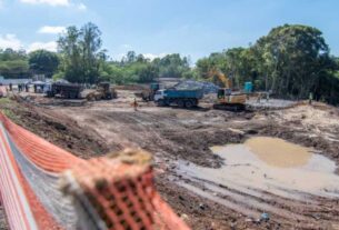 Obras da nova Ponte da Volta Fria