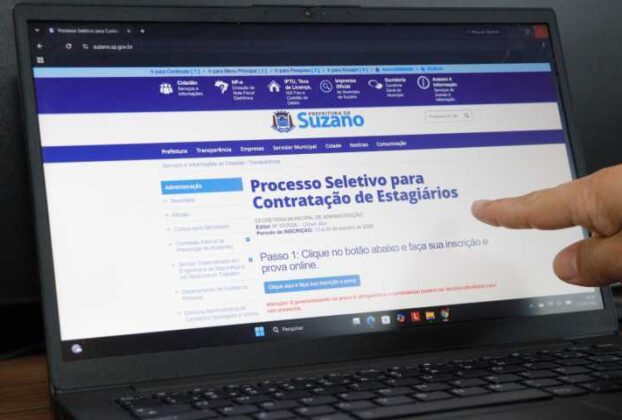 Prefeitura de Suzano com inscrições para estágio